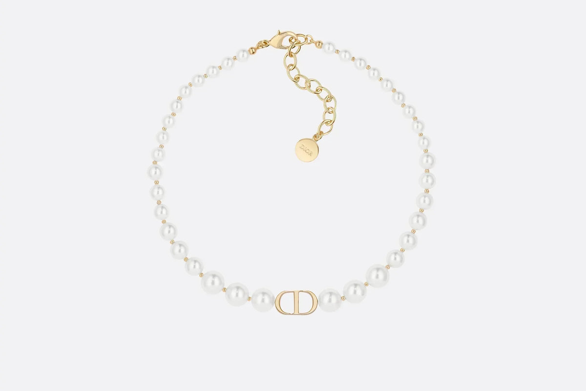 Dior CD Pearl Necklace