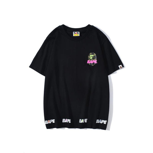 Bathing Ape T-Shirt Summer Casual Short Sleeve T-shirt