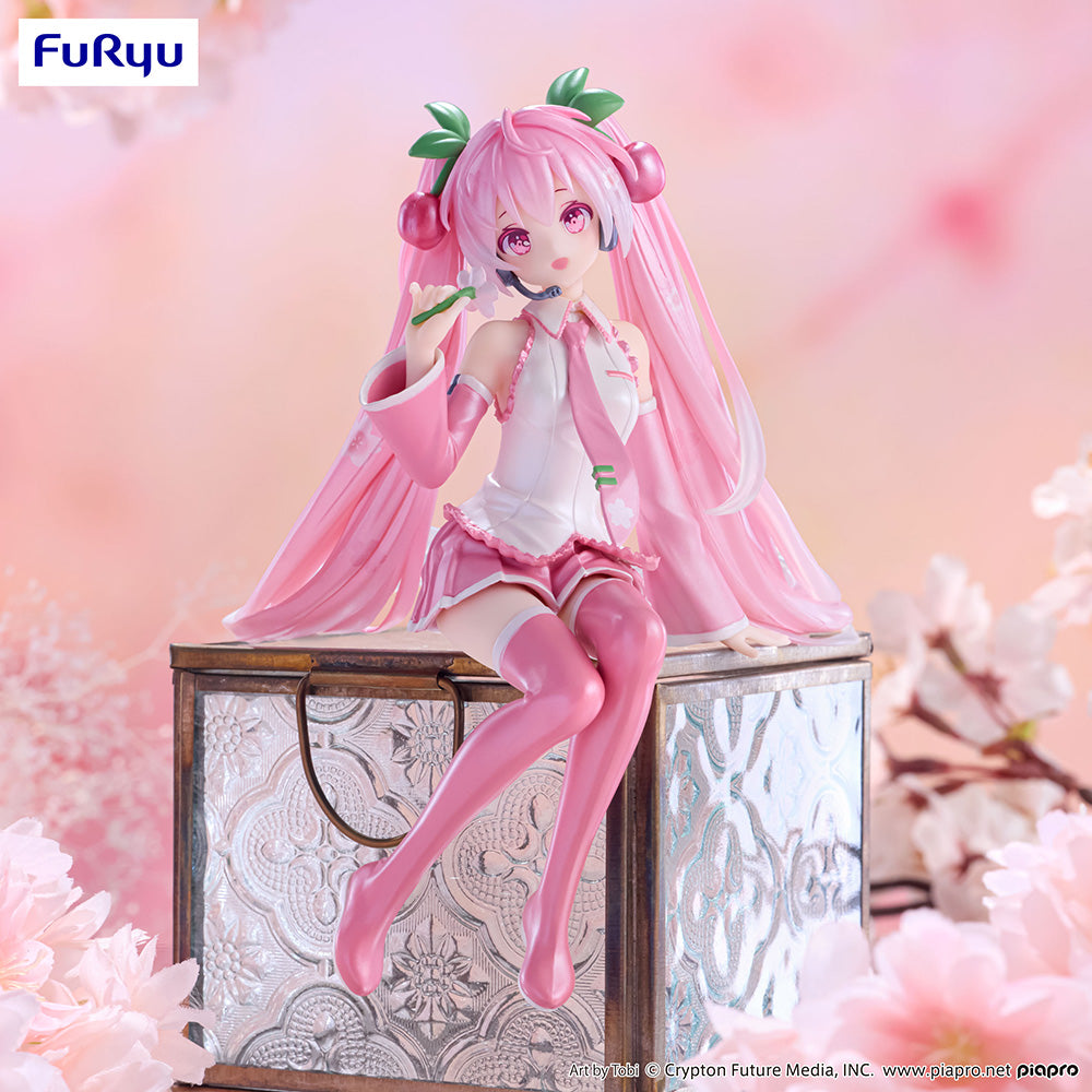 Hatsune Miku - Noodle Stopper Prize Figure - Sakura Miku 2024 Pearl Color ver.