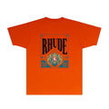 Rhude T-shirts Printed Trendy Pure Cotton