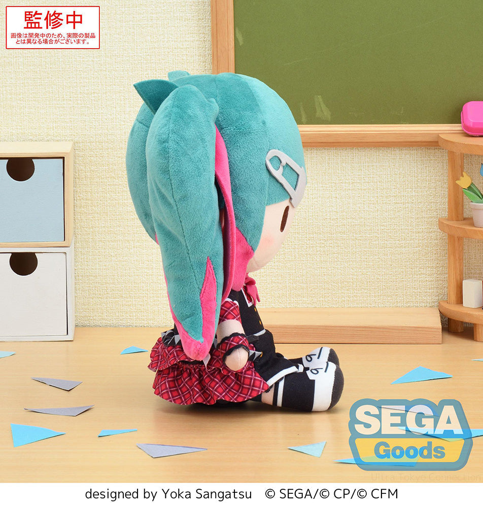 Hatsune Miku - COLORFUL STAGE! - fuwa petit - L Plush "Classroom SEKAI Miku"