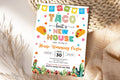 DIY Taco Bout A New House Invitation | Mexican Fiesta Themed House Warming Invite Template